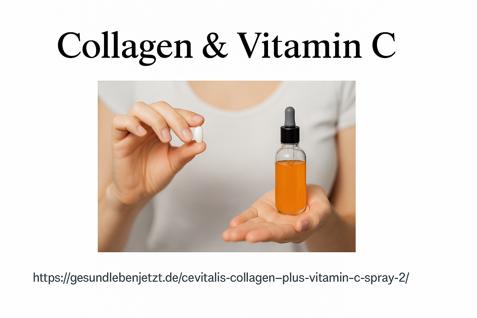 Collagen und Vitamin C – Nahrungsergänzung für Haut und Gelenke